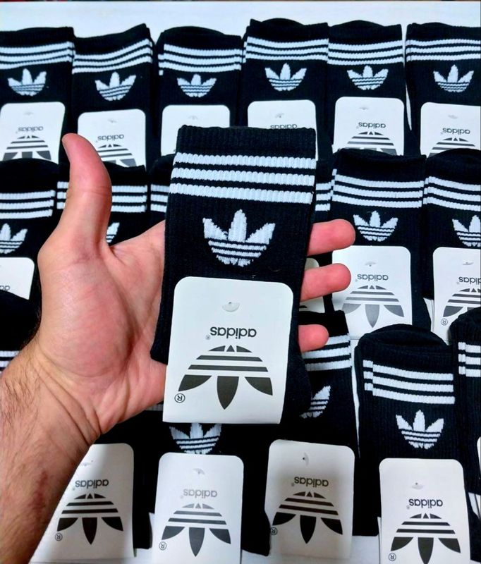 Носки черные Адидас(Adidas) Paypoq qora