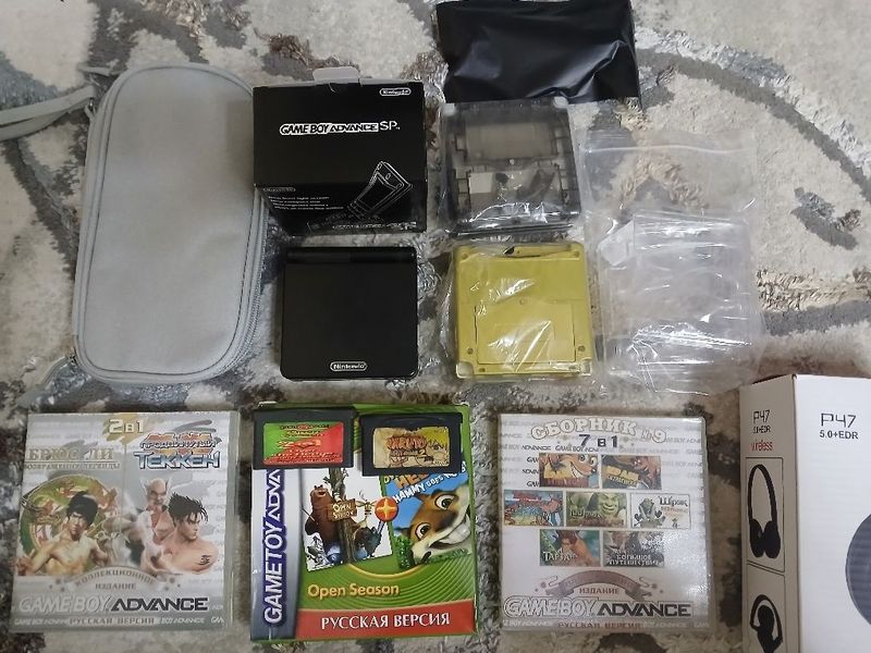 Assalom alekum Nintendo Game Boy Advance sp sotiladi Qora Rang Assalom alekum Nintendo Game Boy Advance sp sotiladi Qora Rang