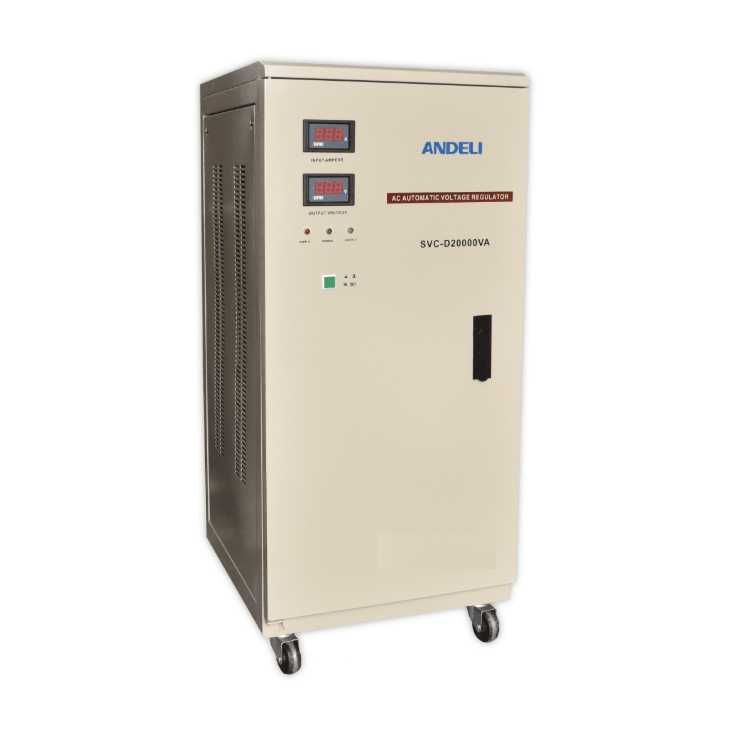 Стабилизатор напряжения ANDELI ASV-D20000VA 110-250V Стабилизатор напряжения ANDELI ASV-D20000VA 110-250V