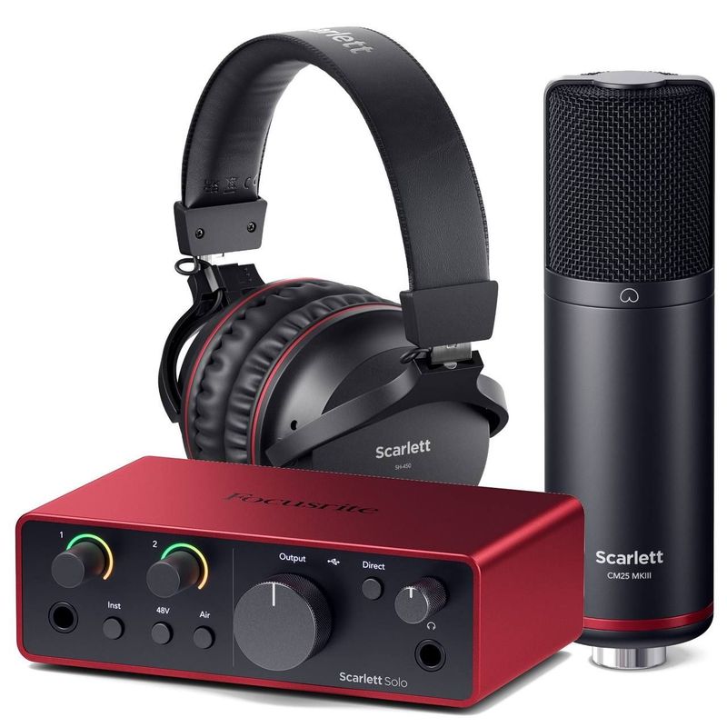 Focusrite Solo 4th bundle