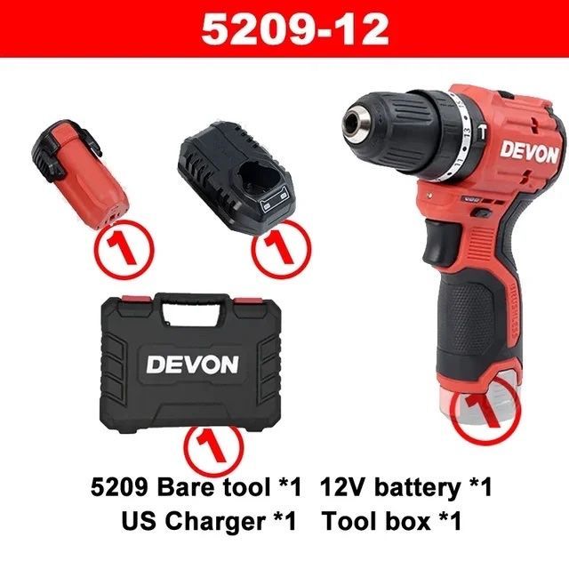 Дрель DEVON 5209 Дрель DEVON 5209