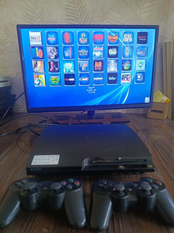 Playstation ps3 slim 500gb 99 ta oʻyin