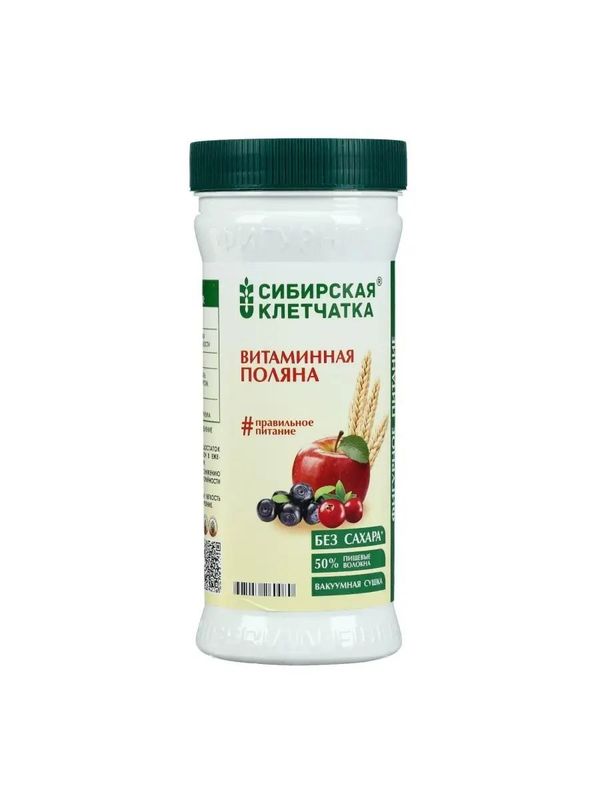Сибирская клетчатка, витаминная поляна. Сибирская клетчатка, витаминная поляна.