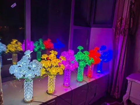 Цветы-Ночник Светодиодный для Спальни – Подарка Цветы-Ночник Светодиодный для Спальни – Подарка