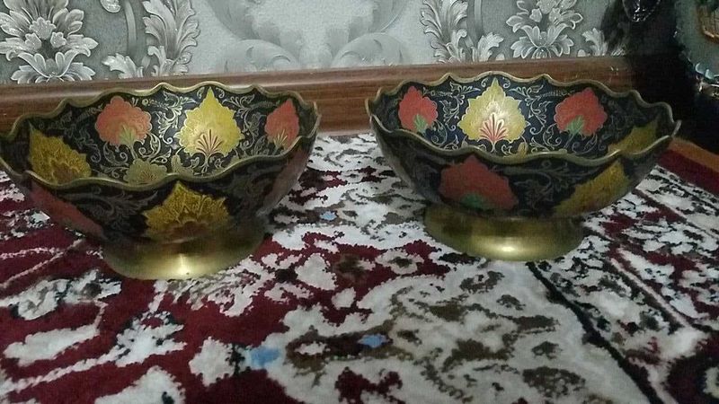 Фруктовница из латуни 70-х — уникальный предмет для коллекции Фруктовница из латуни 70-х — уникальный предмет для коллекции