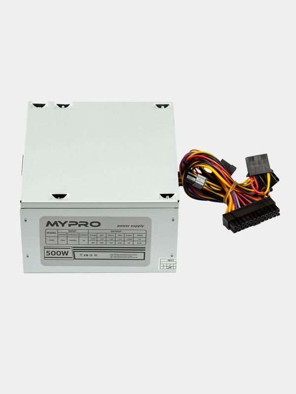 Блок питание компютера mypro 500w Блок питание компютера mypro 500w