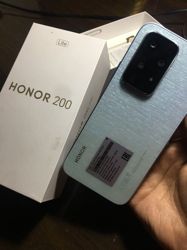 Telefon Honor 200lite Xotira:256gb Ram:8gb Telefon Honor 200lite Xotira:256gb Ram:8gb