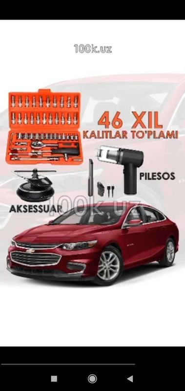 Unversal kalitlar. Pilesos. Vertalyot aksesurlari