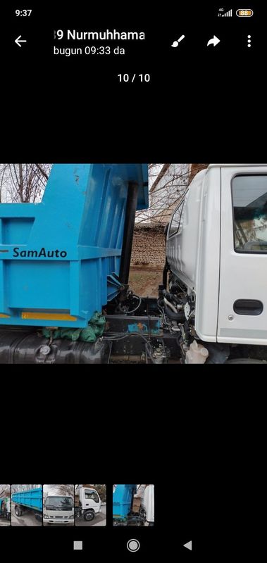 Isuzu NQR 71 samasval 2016 yil 250.000 prabeg