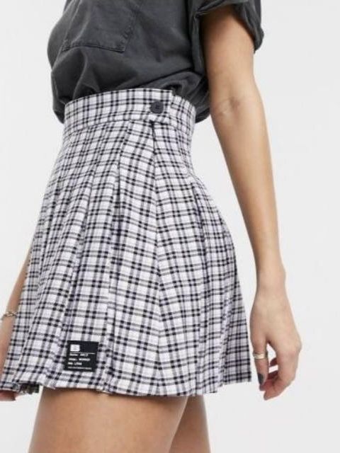 Юбка Bershka в клетку Юбка Bershka в клетку
