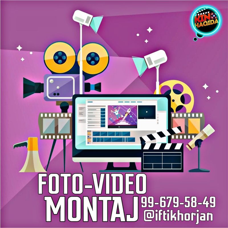 Foto video montajchi , videomontajyor , видеомотажер ,