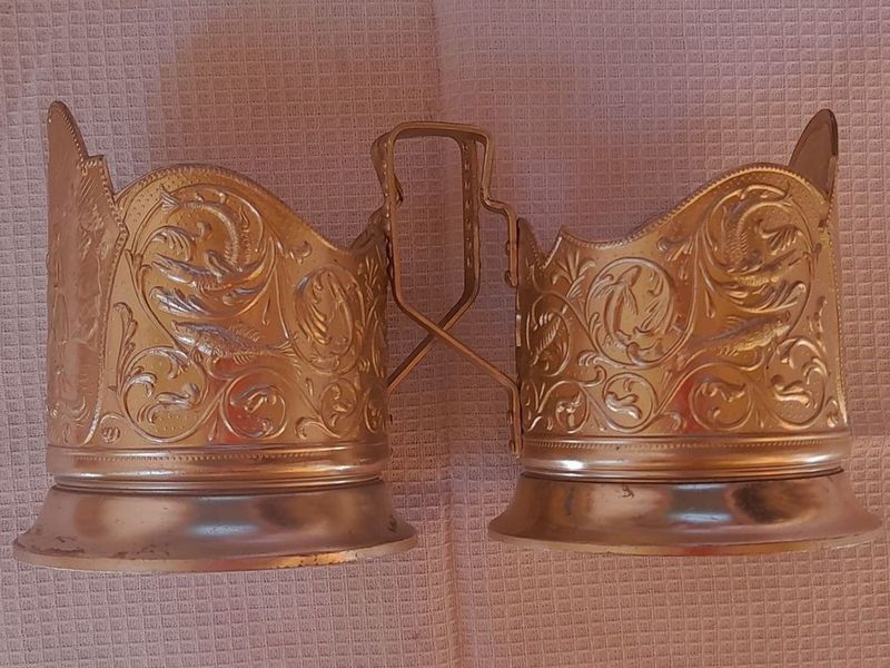 Подстаканники медные Подстаканники медные