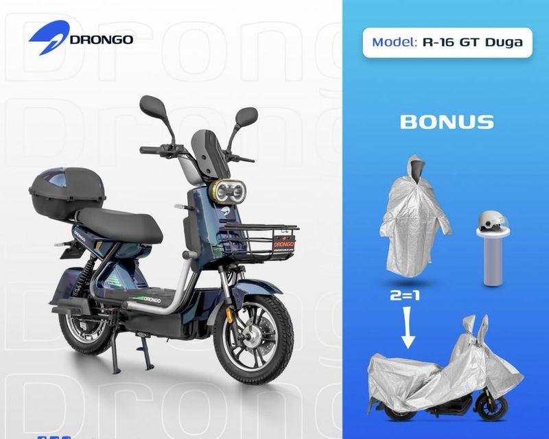 Yangi Drongo elektr skuter — 2025-yil modeli Yangi Drongo elektr skuter — 2025-yil modeli