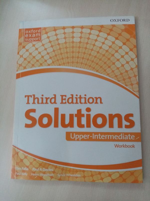 Kitob Книга Book Solutions Upper-Intermediate Workbook