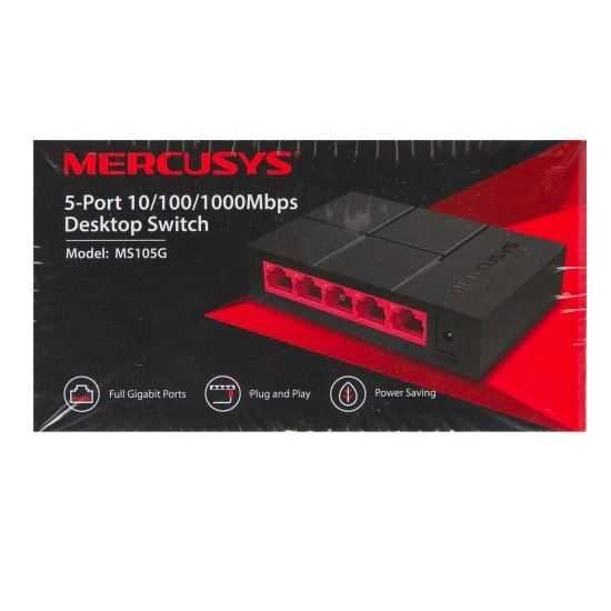 Mercusys MS105G Коммутатор - Доставка в День Заказа + Подарок