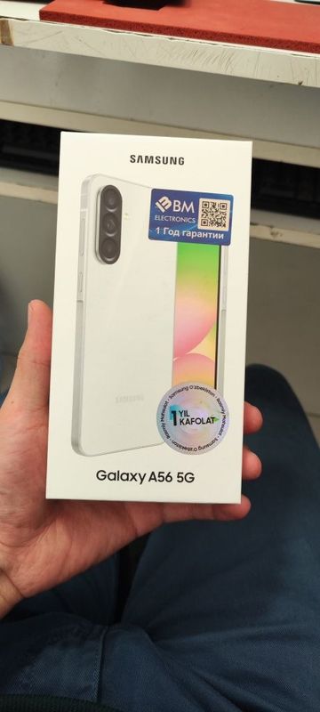 Samsung A56. Ochilmagan Samsung A56. Ochilmagan