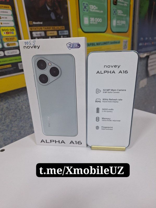 Novey Alpha A16 4/128GB Novey Alpha A16 4/128GB