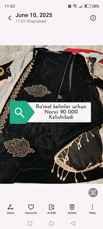 Yangi Ayollar Ro'mollari sotiladi