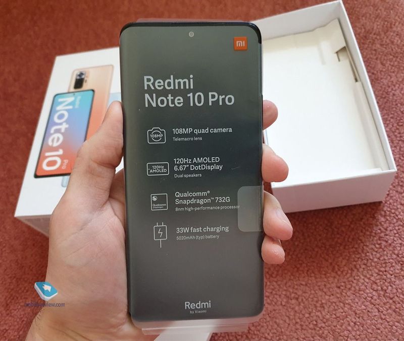 Redmi note 10 pro 8/256