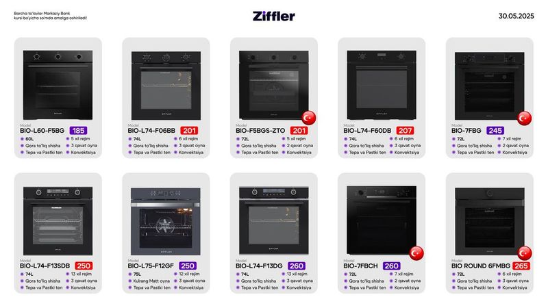 ZIFFLER духовой шкаф ZIFFLER духовой шкаф