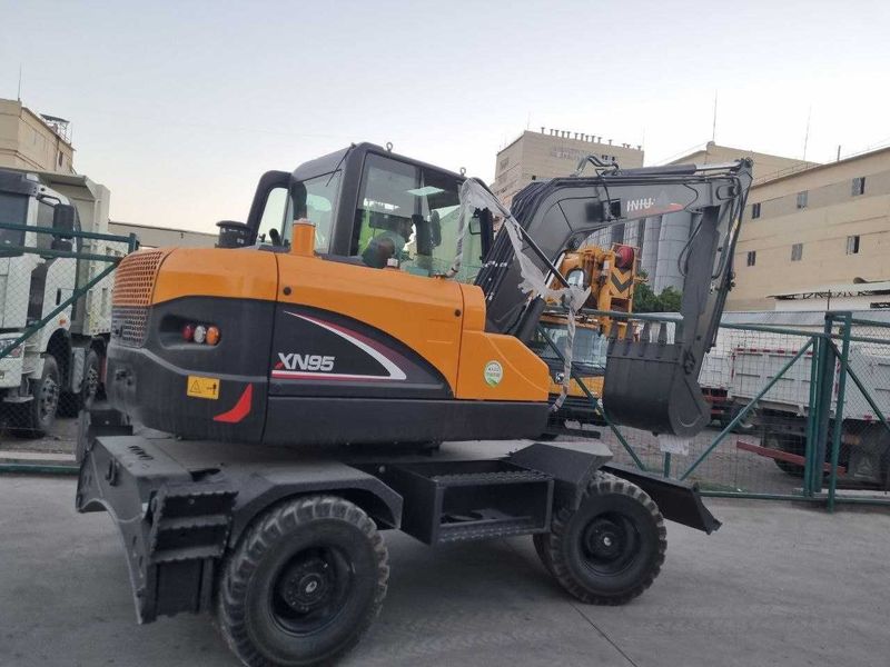 Ғилдиракли мини-экскаватор XN95W-9G Ғилдиракли мини-экскаватор XN95W-9G