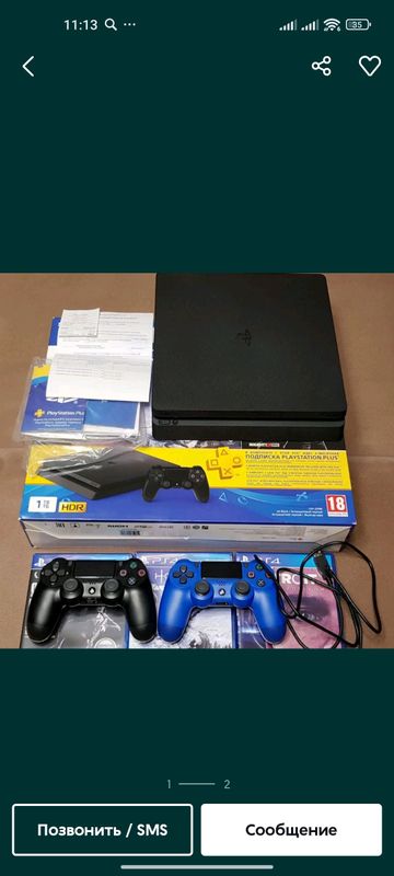 PlayStation 4 Slim самая тихая игровой консол