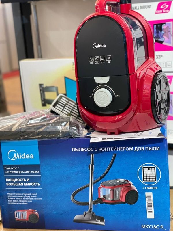 Pilesos Пылесос Плисос Midea 18c red