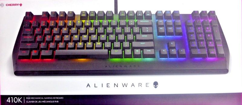 Alienware Dell RGB AW410K Mechanical Gaming Keyboard