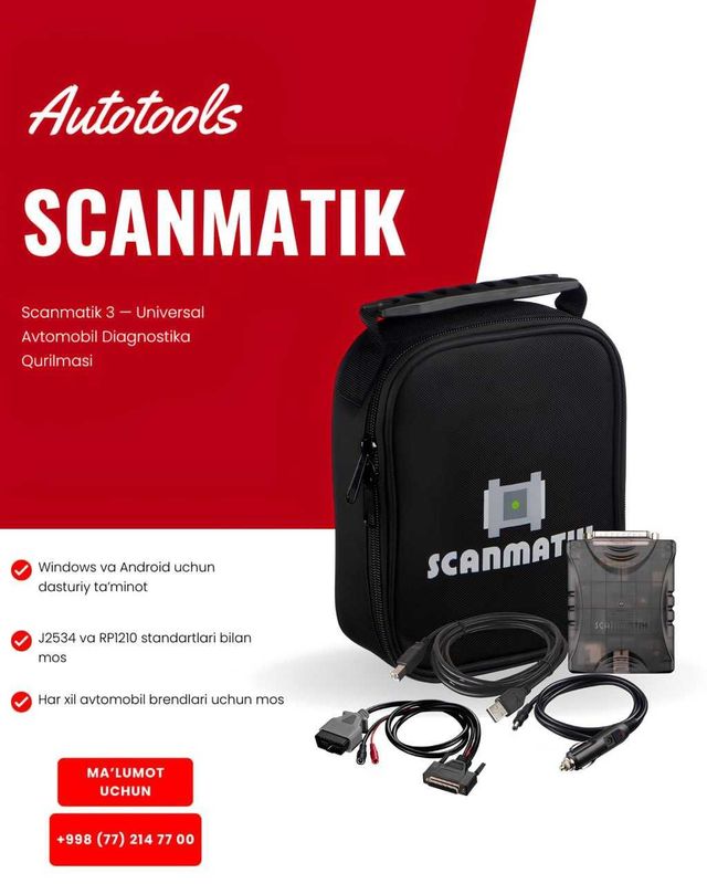 SCANMATIK 3 - UNIVERSAL avtomobil diagnostika