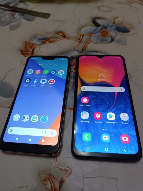 Redmi 6 64 gb yahshi sastayanada Samsung A10 32 gb yahshi sastayanada