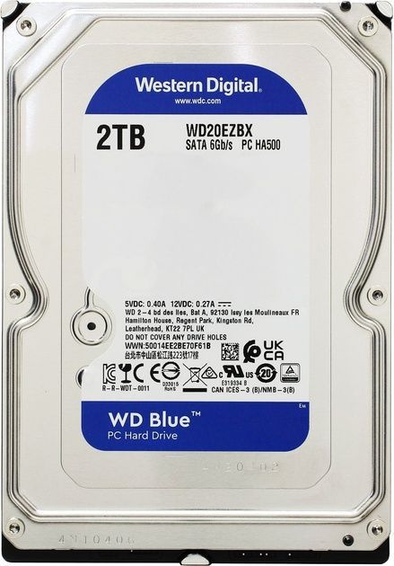 HDD Western Digital blue 2tb