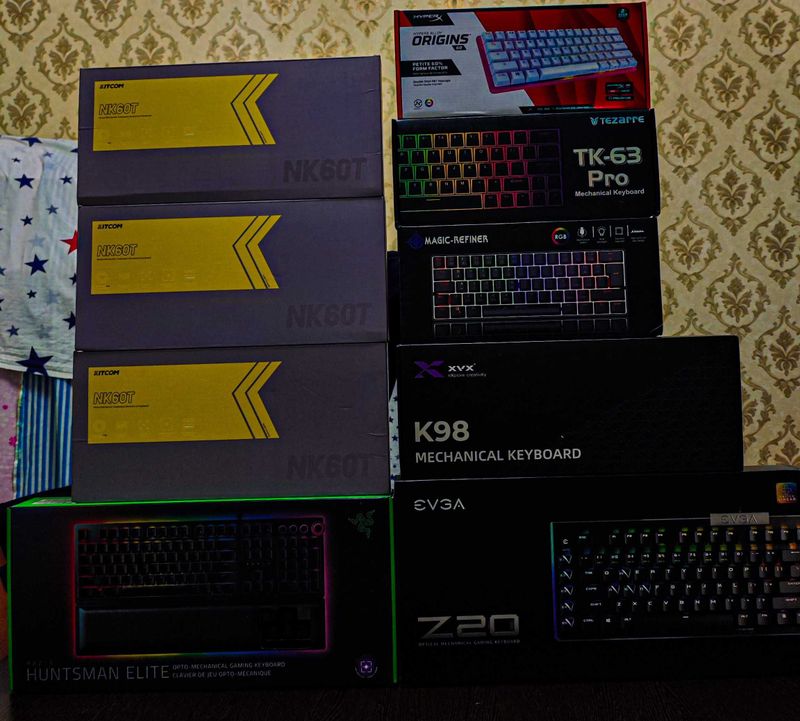 НОВЫЕ! Продам механическая клавиатуры RAZER, HyperX, АОС, EVGA, Kitcom НОВЫЕ! Продам механическая клавиатуры RAZER, HyperX, АОС, EVGA, Kitcom