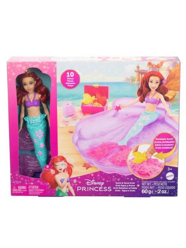 Disney Princess от Mattel, кукла Ариэль Русалочка и набор для бассейна Disney Princess от Mattel, кукла Ариэль Русалочка и набор для бассейна