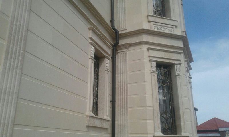 Travertin fasat remont qilamiz