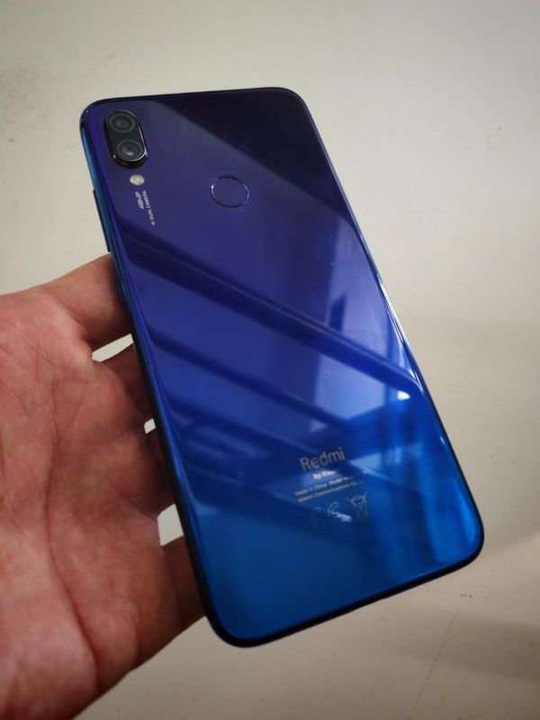 Redmi note 7 blue Redmi note 7 blue