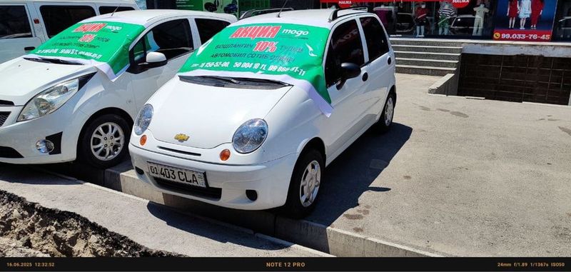 Matiz Mx variantga Matiz Mx variantga