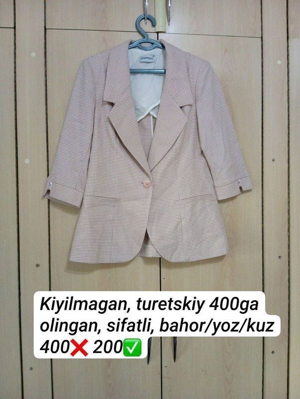Yangi holatdagi kiyimlar arzon narxlarda