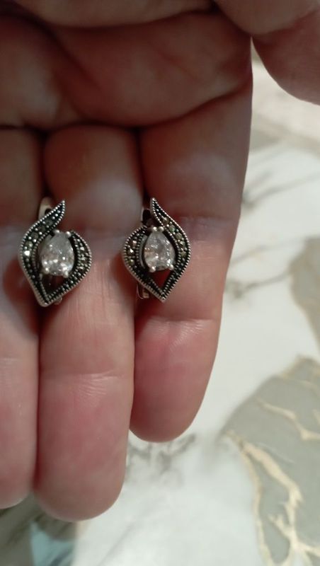Серьги серебро 925 проба Серьги серебро 925 проба