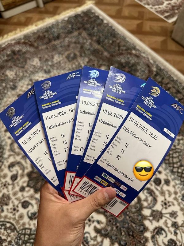 Futbolga Bilet sotiladi Futbolga Bilet sotiladi