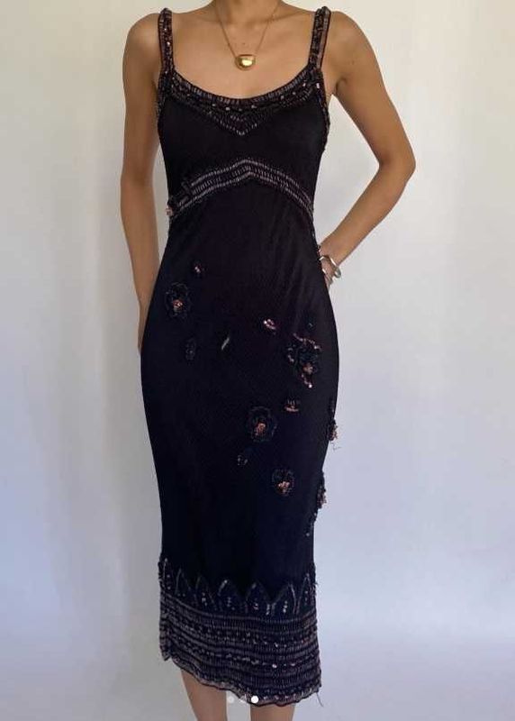 Вязаное платье Karen Millen, винтажная редкость в стиле Great Gatsby Вязаное платье Karen Millen, винтажная редкость в стиле Great Gatsby