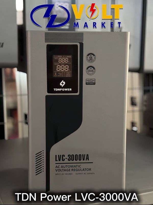 Stabilizator TDN Power LVC-3000VA AC 100v-270v. AC 220v +3% Stabilizator TDN Power LVC-3000VA AC 100v-270v. AC 220v +3%