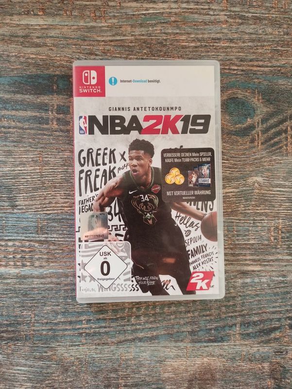 Игра "NBA2K19" для приставки Nintendo switch
