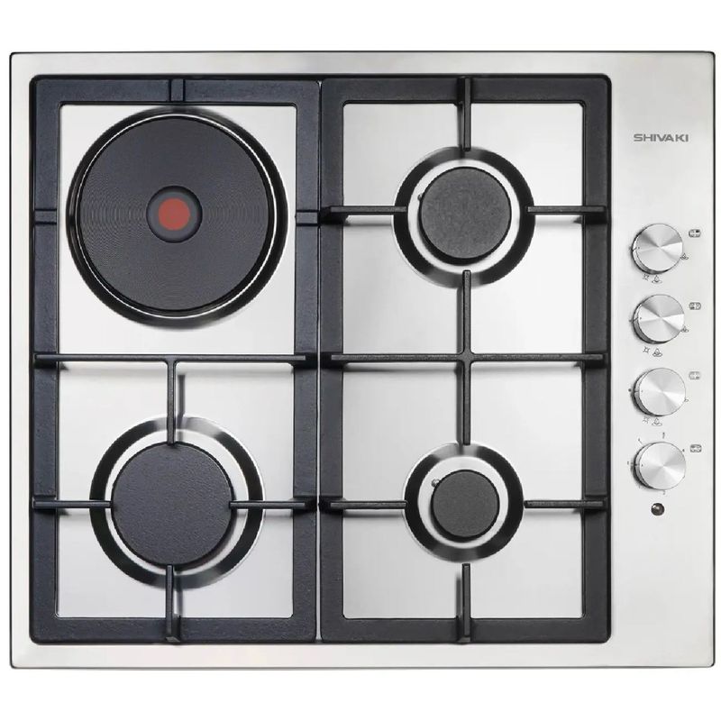 Встроенная газовая плита Shiv-M00-360 — Стильный inox и отличная функциональность Встроенная газовая плита Shiv-M00-360 — Стильный inox и отличная функциональность