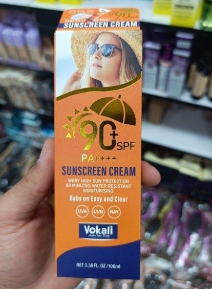 Oqartiruvchi krem, Sun screen Oqartiruvchi krem, Sun screen