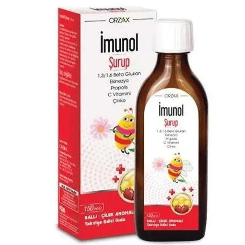 Orzax Imunol Surup BALLI CICEK 150 ml Orzax Imunol Surup BALLI CICEK 150 ml