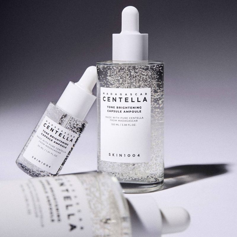 Капсульная ампула SKIN1004 Madagascar Centella Tone Brightening Capsule Ampoule Капсульная ампула SKIN1004 Madagascar Centella Tone Brightening Capsule Ampoule