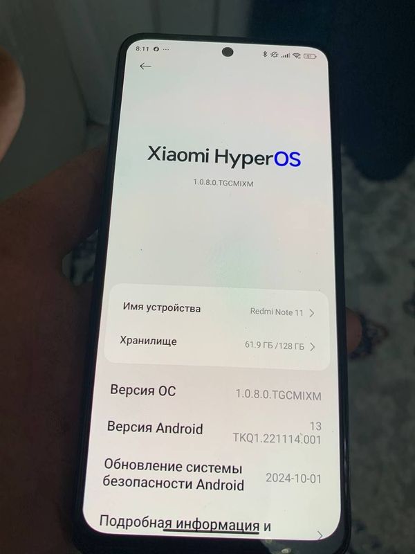 Redmi note 11 8/128 Redmi note 11 8/128