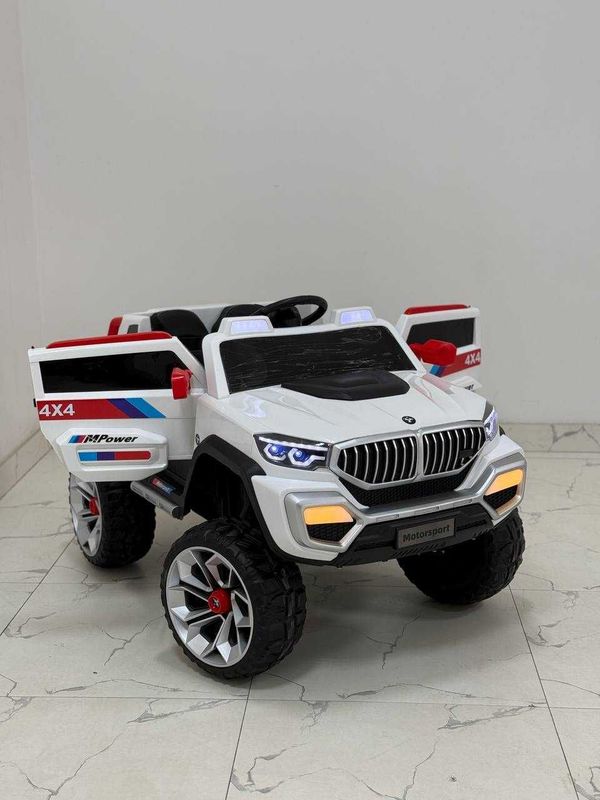 4x4 BMW 003 4ta motorli detskiy elektro mashina 8 yoshgacha 4x4 BMW 003 4ta motorli detskiy elektro mashina 8 yoshgacha