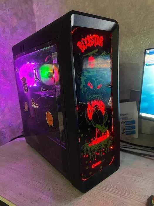 Игровой кейс 10 поколения/ i3 10100f + AMD Rx570 4gb + 16gb ddr4