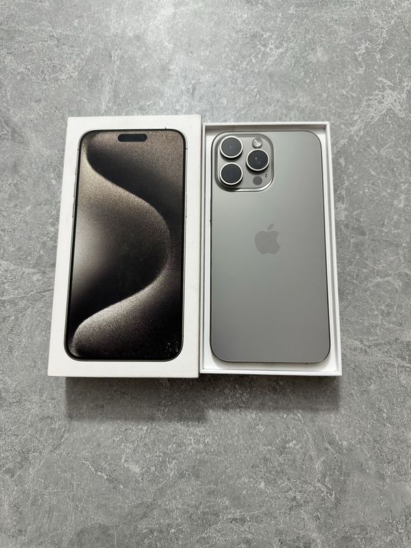 iPhone 15 Pro Max 256GB Natural Titanium iPhone 15 Pro Max 256GB Natural Titanium